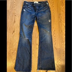 Paper Denim & Cloth low rise jeans